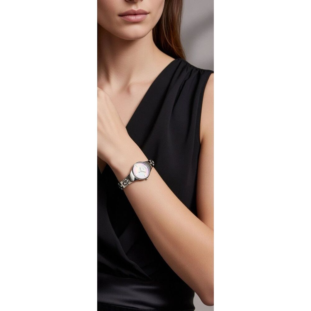 Fossil Ladies Watch Es9224 Purple Dial new battery